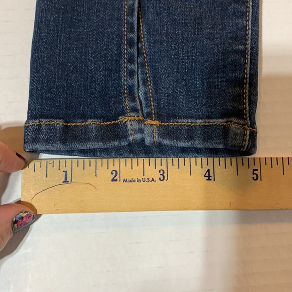 Harper Jeans Size 25 Skinny Distressed Dark Wash - Picture 6 of 8
